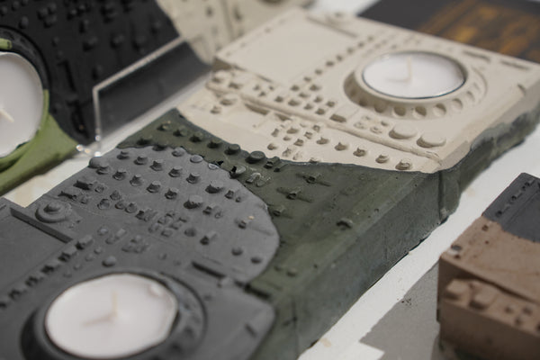 CDJ Candle Holder by Louis Dos Santos