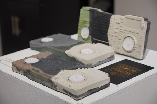 CDJ Candle Holder by Louis Dos Santos