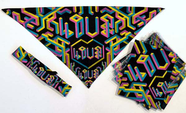 Love Bandana by Lourans Mikhail