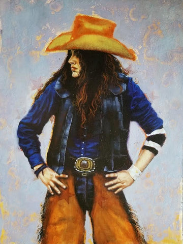 Rodeo Queen from the Cowboy Scene by A.H. Romero