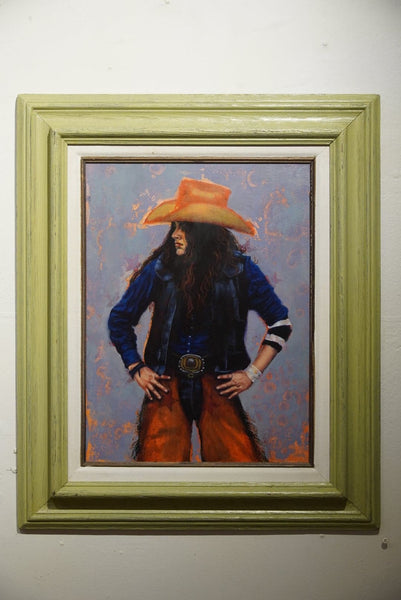 Rodeo Queen from the Cowboy Scene by A.H. Romero