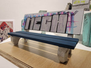 Bus Bench by Victorio Villa