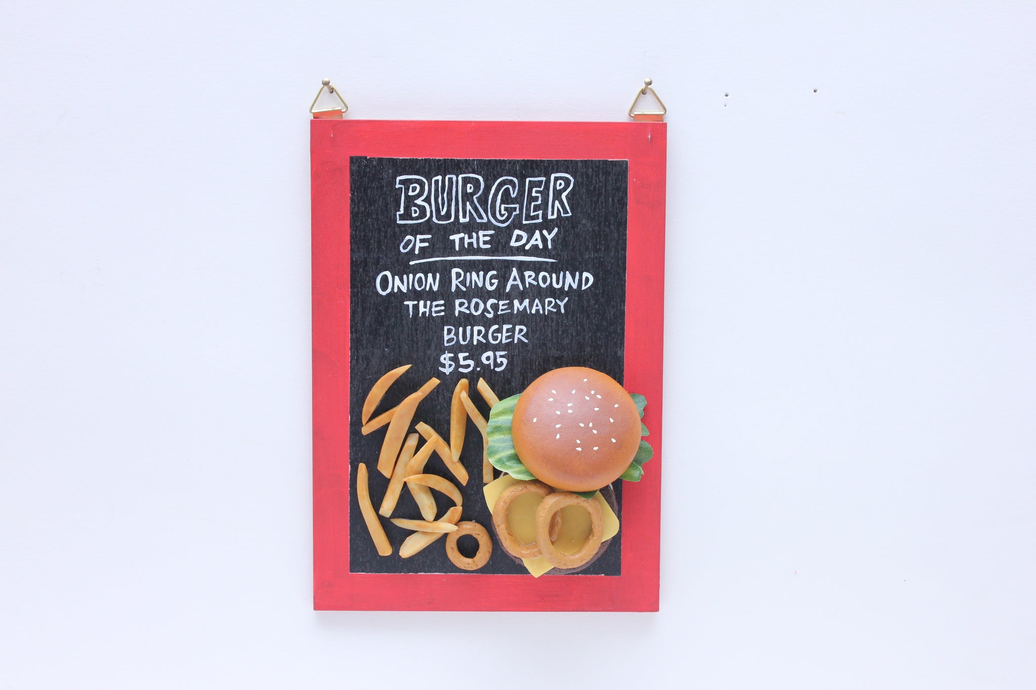 Onion Ring Around the Rosemary Burger (Bob's Burger) by Zard Apuya