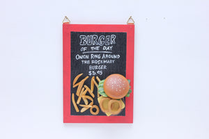 Onion Ring Around the Rosemary Burger (Bob's Burger) by Zard Apuya